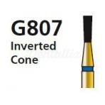 G807 Diamond Bur for FG Inverted Cone with Collar (5 pcs)