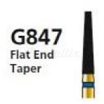 G847 Diamond Bur for Flat Tip Conical FG (5 pcs)