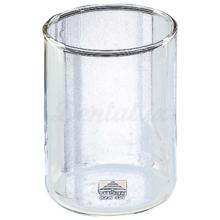 Gobelet en verre transparent pour bain de bouche