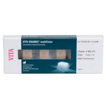 Enamic MultiColor: Ceramic Blocks for CAD/CAM (5 units)