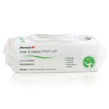 Zeta 3 Wipes Pop Up : Lingettes désinfectantes prêtes à l'emploi (100 pièces)